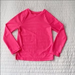 Hot Pink Long Sleeve Rashguard from GAP Kids